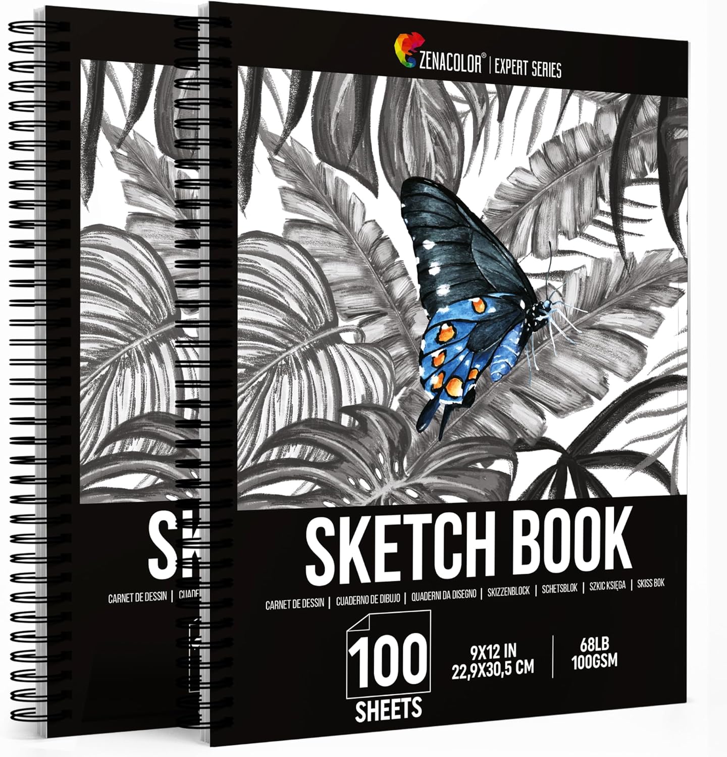 2 album da disegno (100 pagine)