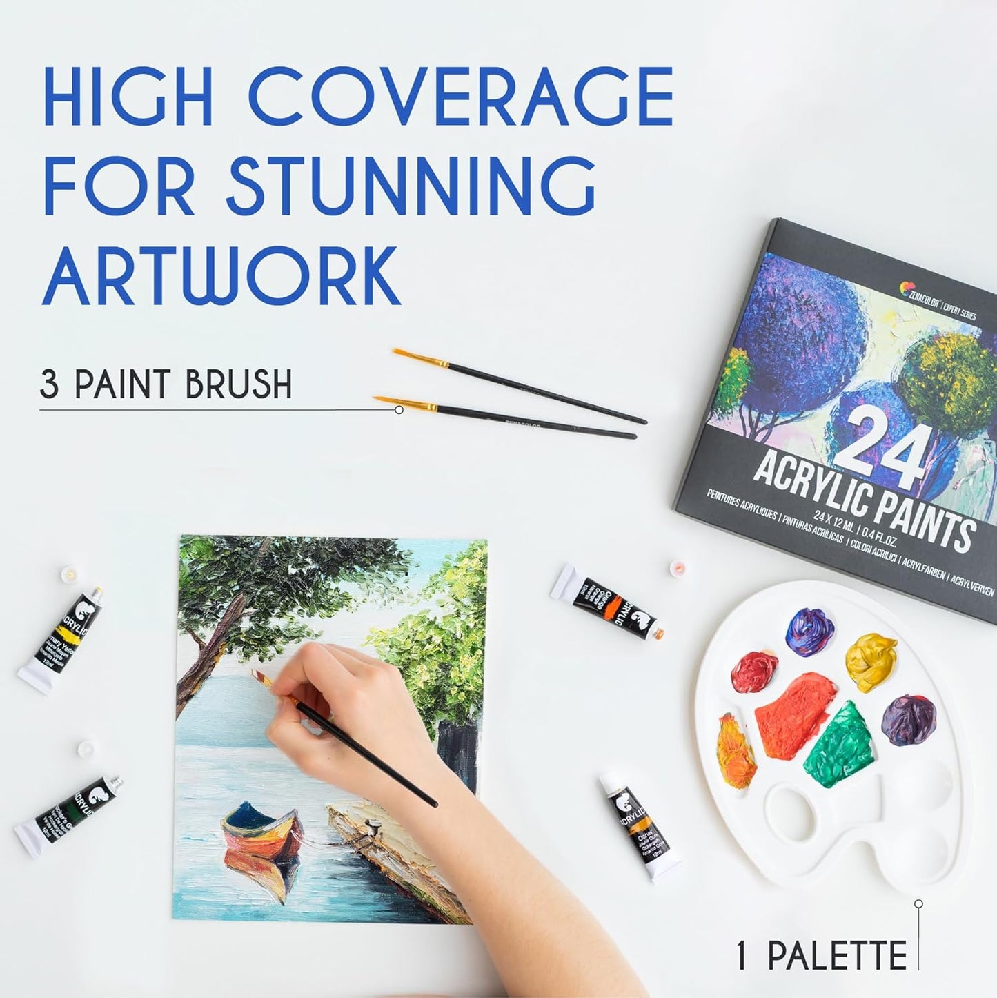 24 Acrylic Paint