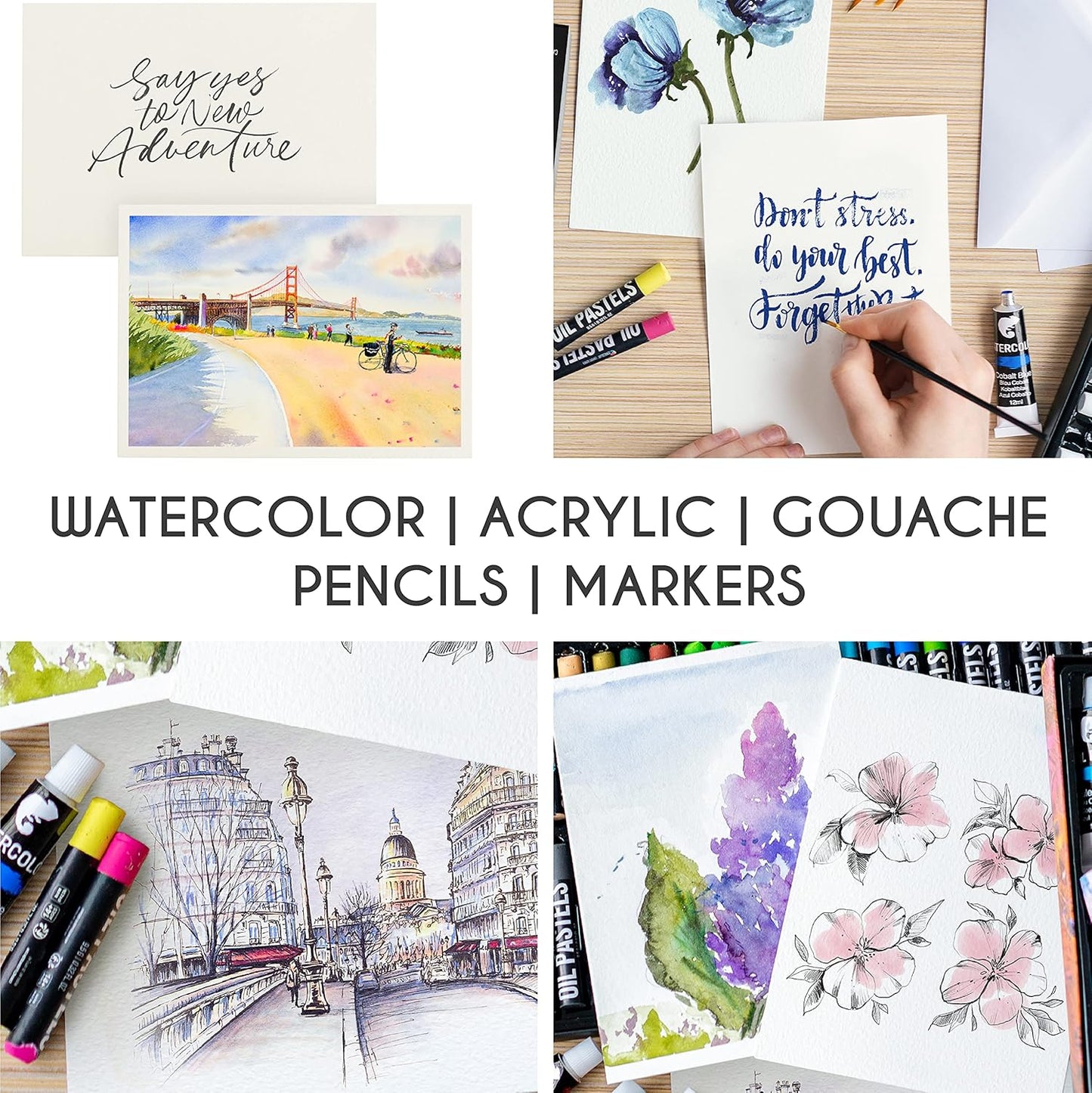 Watercolor Postcards