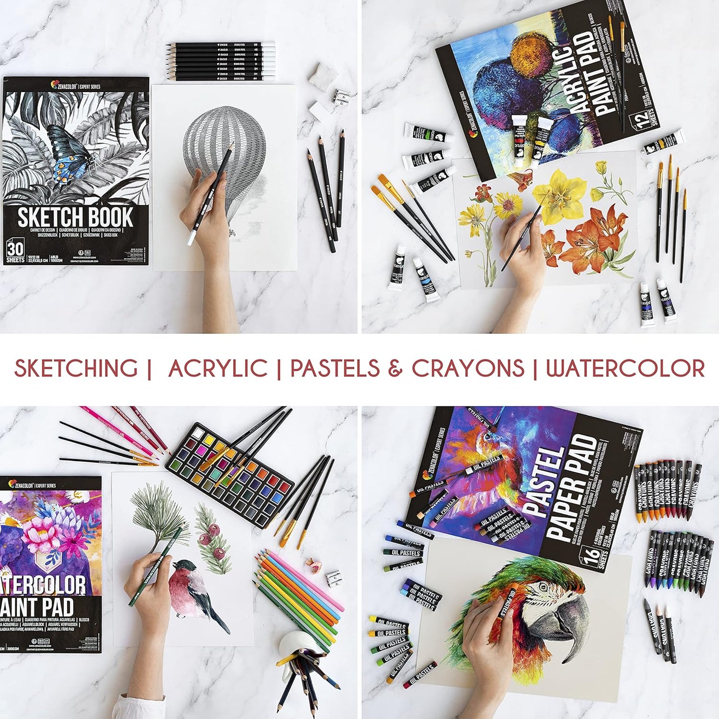Mixed Media Art Set