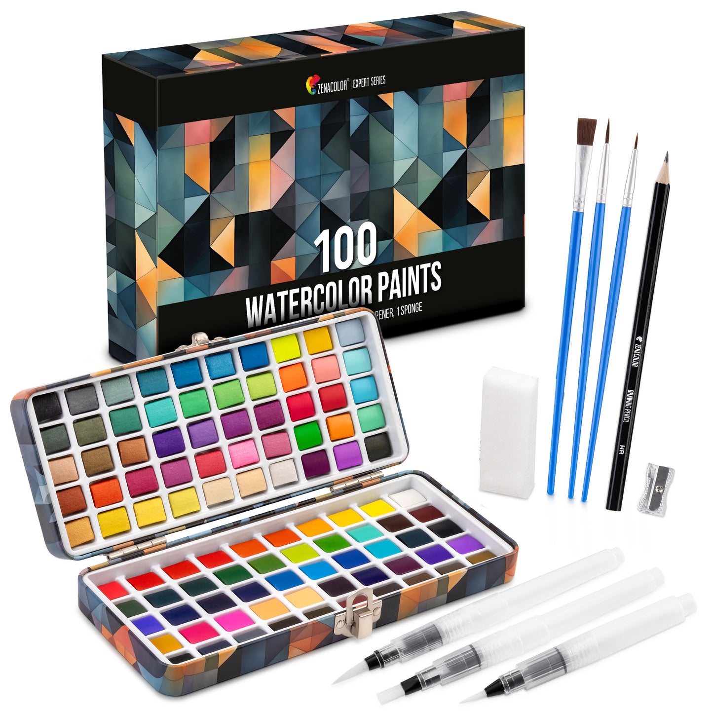 100 pinturas de acuarela