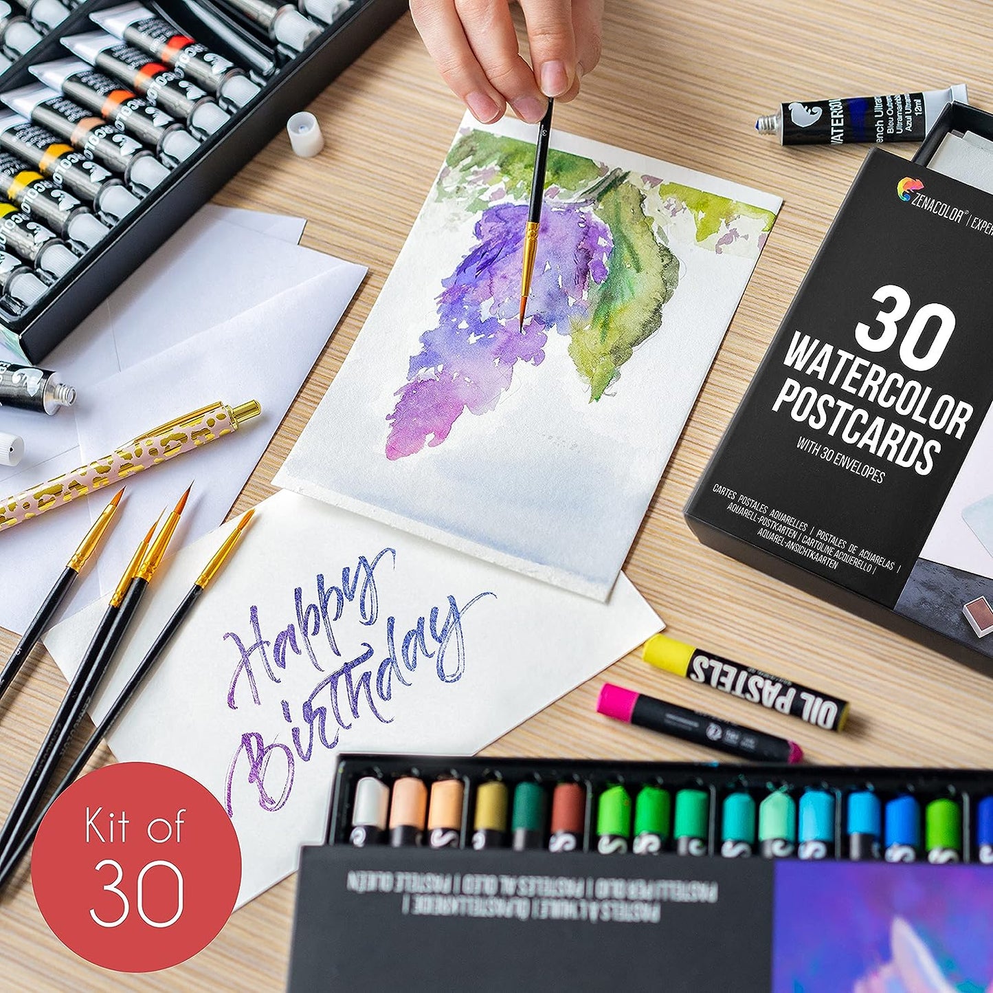 Watercolor Postcards