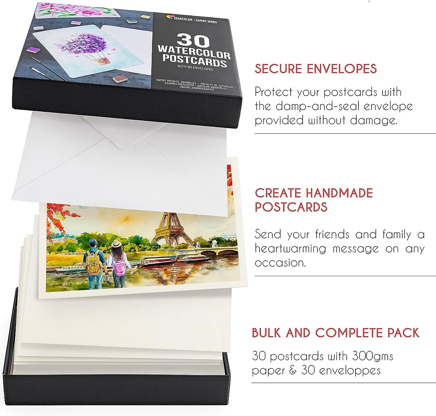 Watercolor Postcards
