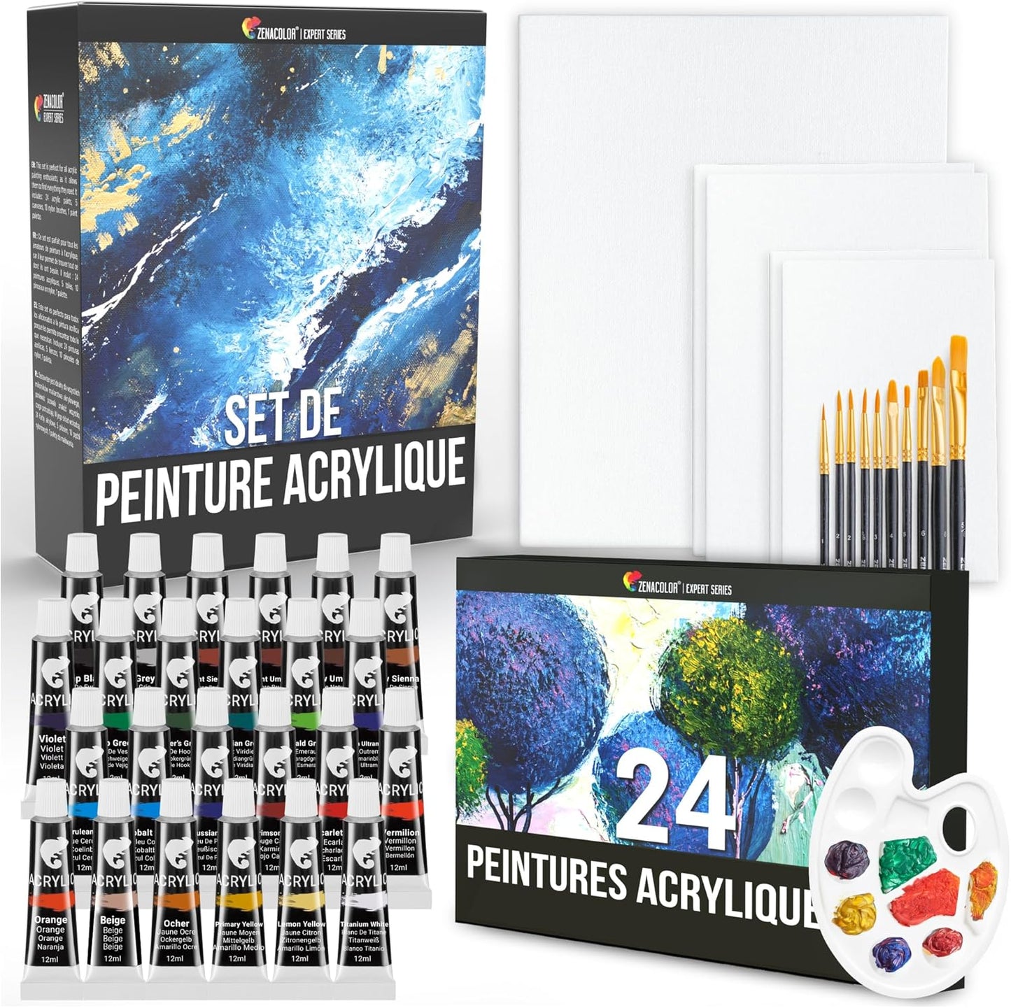 Set di colori acrilici