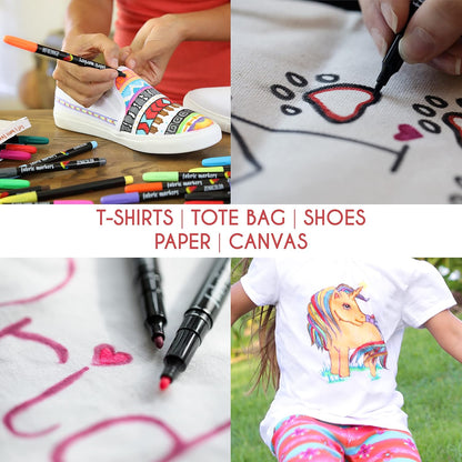 20 Fabric Markers