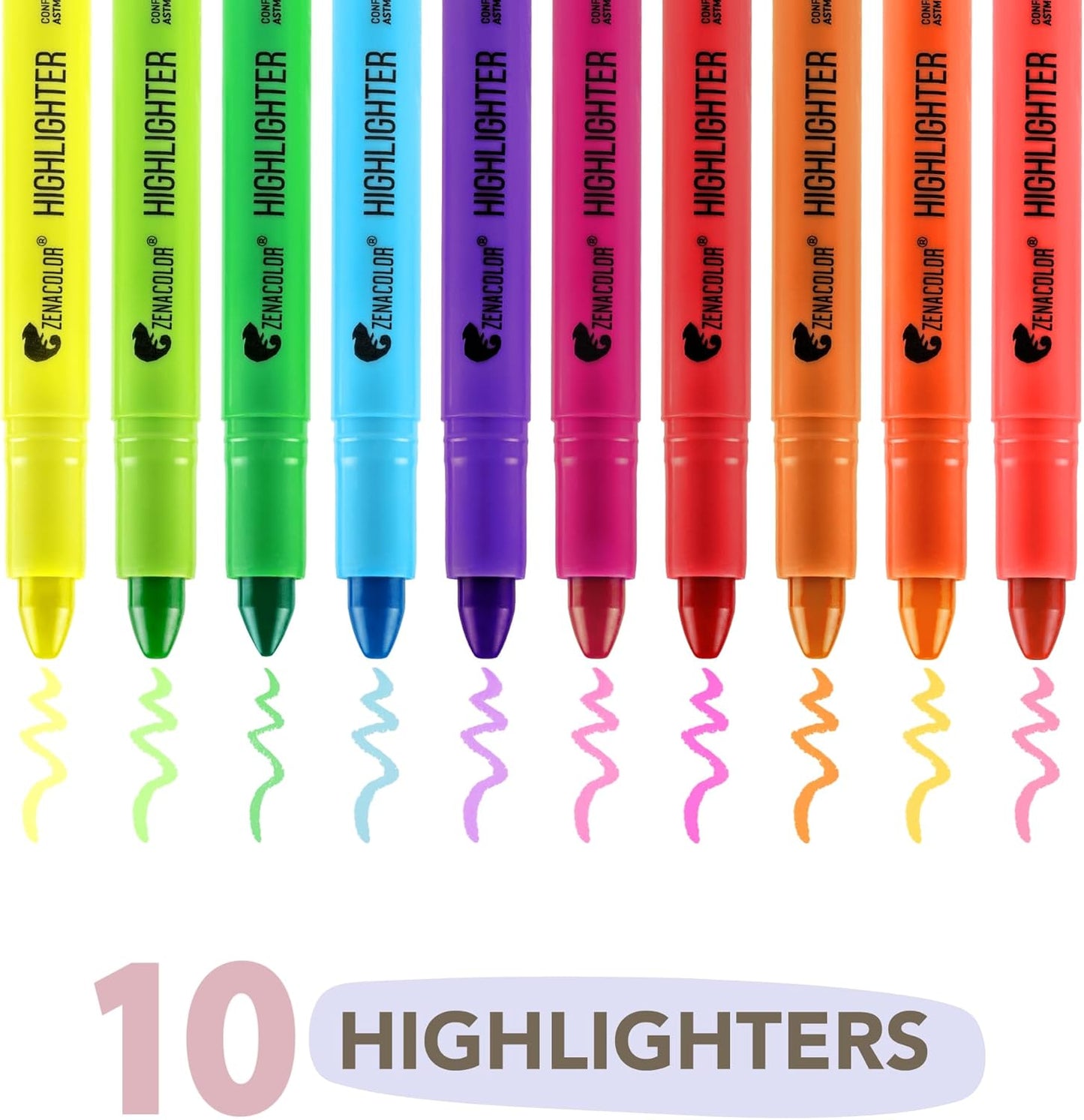 10 Bible Highlighters (Vibrant)