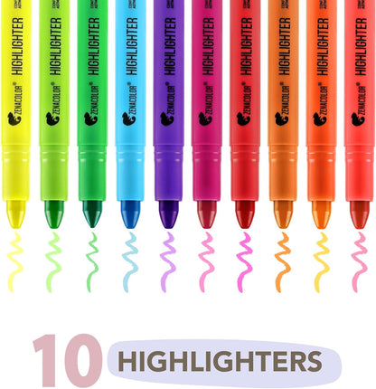 10 Bible Highlighters (Vibrant)