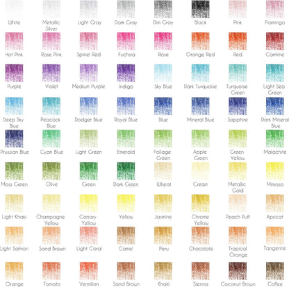 72 Colored Pencils