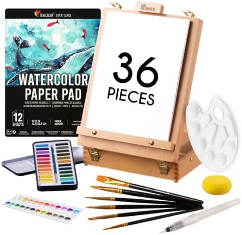 36 Pieces Watercolor Painting Kit