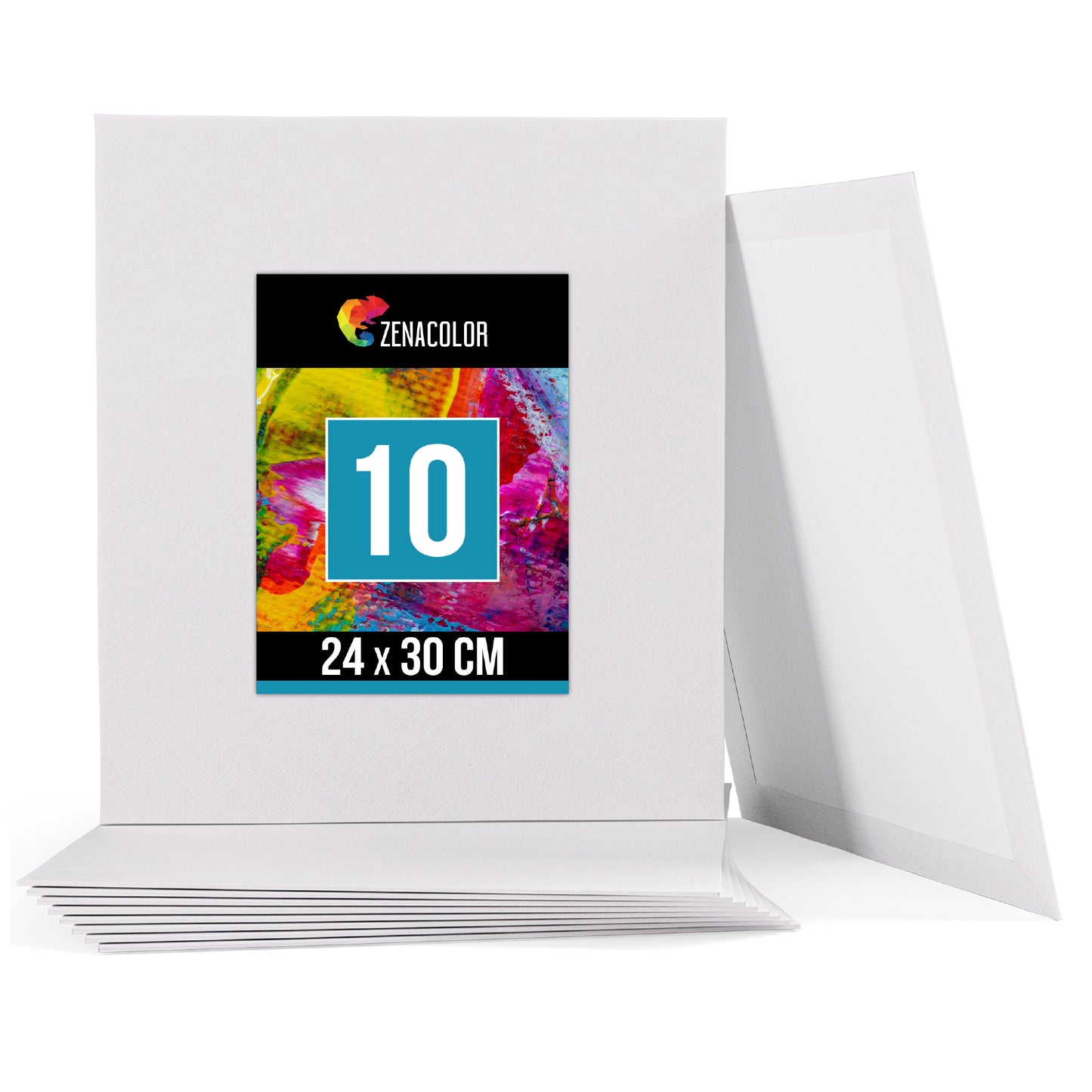 Set of 10 Canvas Board (24x30cm)