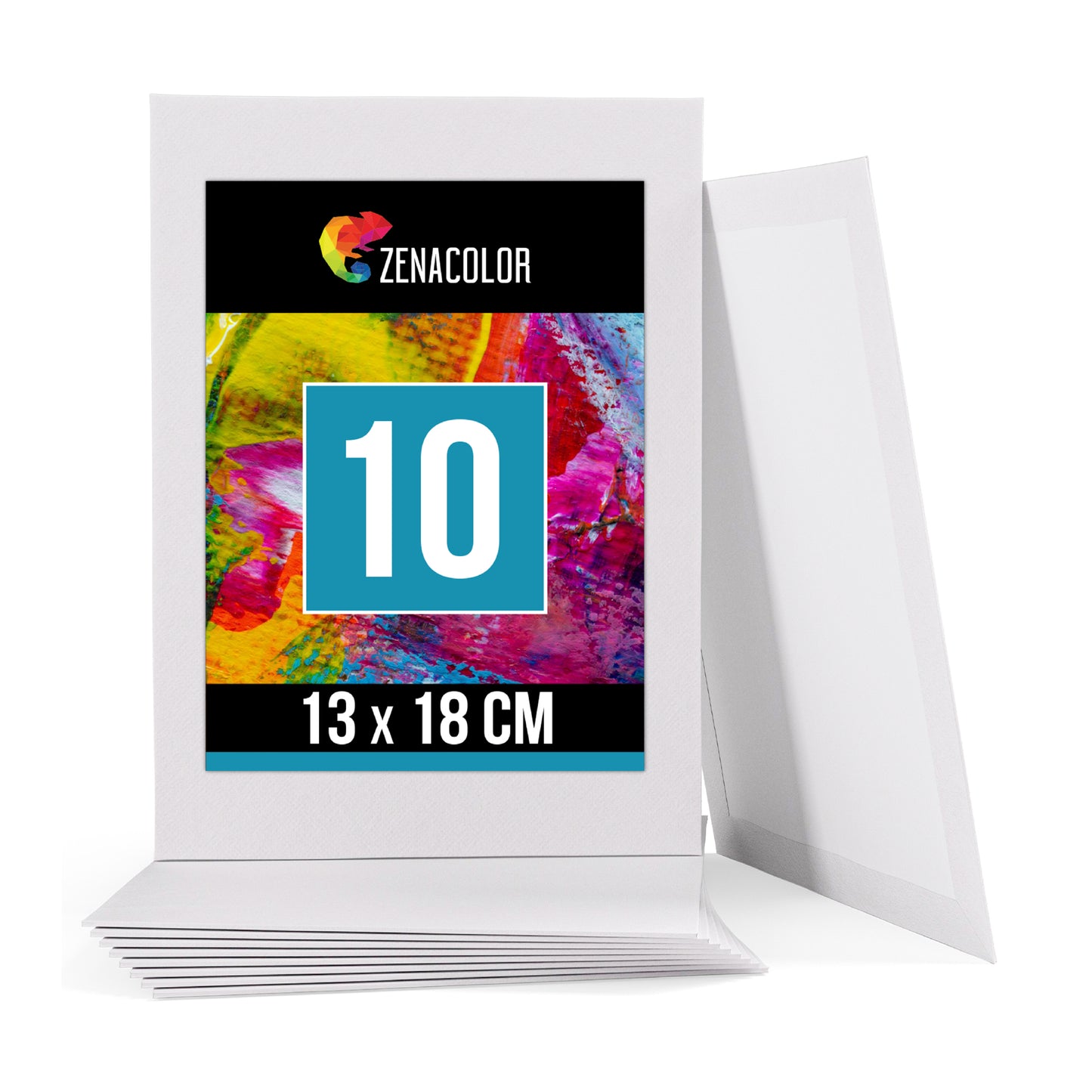 Set of 10 Canvas Board (13x18 cm)