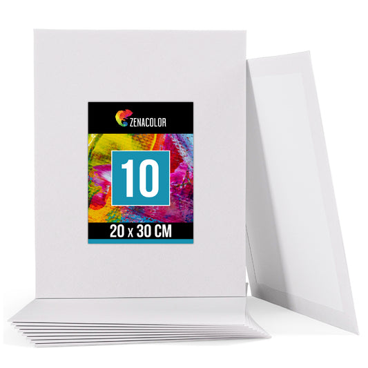 Set of 10 Canvas Board (20x30cm)