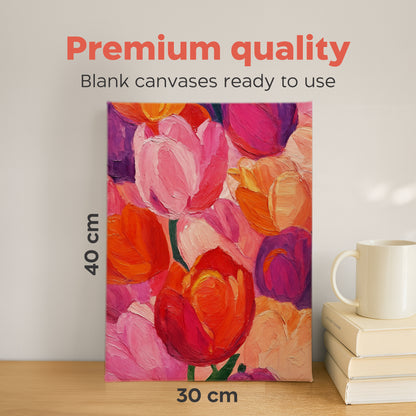 Set of 10 Canvas Board (30x40 cm)