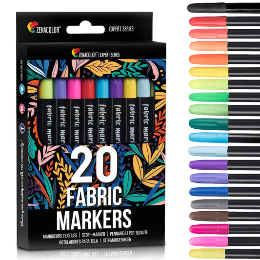 20 Fabric Markers