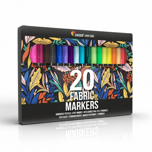 20 Rotuladores para Tela