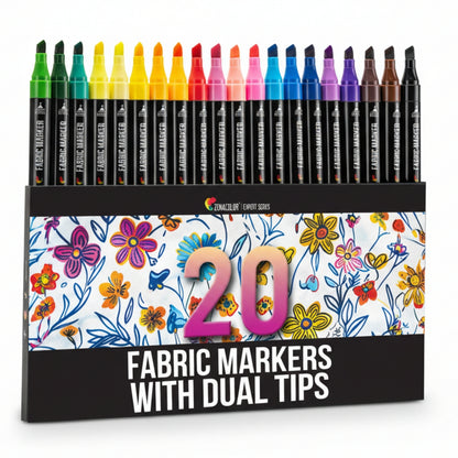 20 rotuladores para tela Chisel