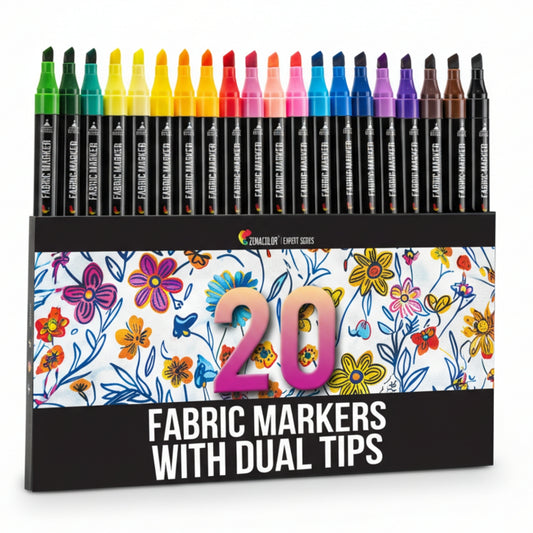 20 rotuladores para tela Chisel