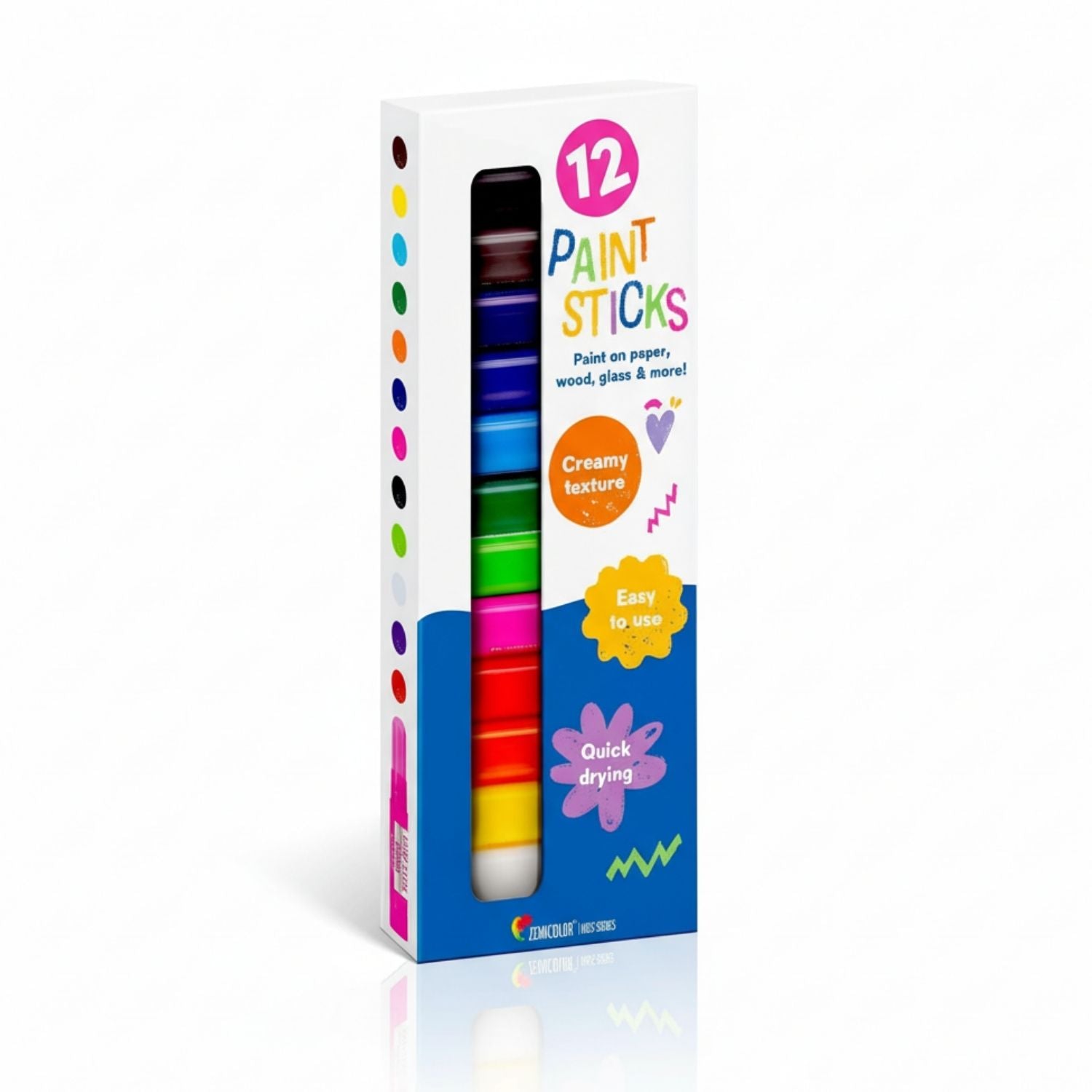 12 Paint Sticks – Zenacolor