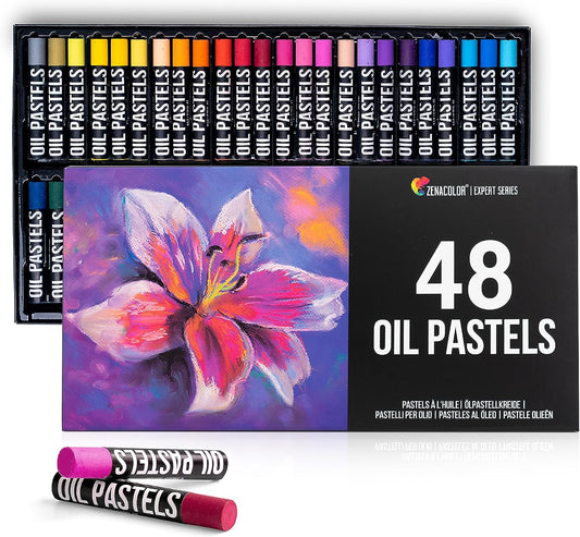 Box of 48 Oil Pastels