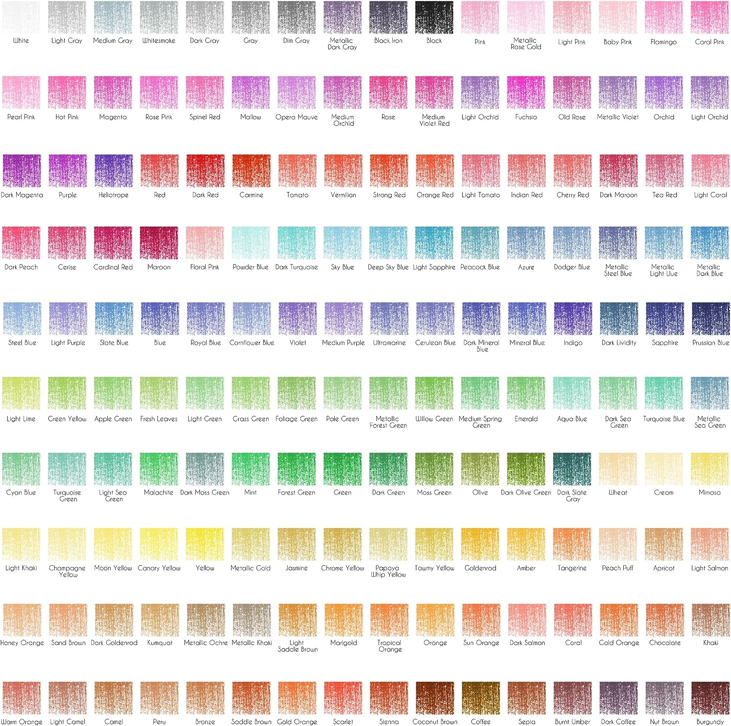 160 Professional Colored Pencils Zenacolor