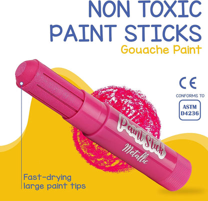 30 sticks de peinture gouaches