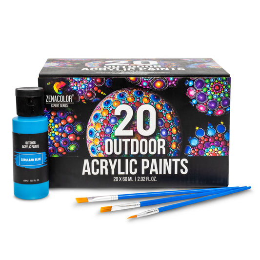 20 Pinturas Acrílicas para Exterior